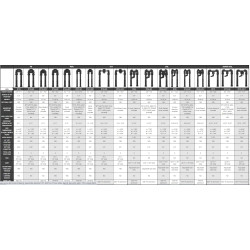 Bipied Atlas BT46 nc arca pour crosses AICS et AICS-AT