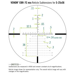 Vortex venom  5-25X56 ffp ebr 7c moa garantie a vie