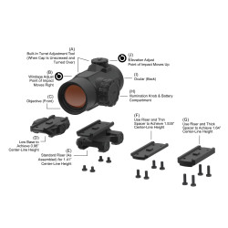 Point rouge Primary SLX-MD-25 micro dot