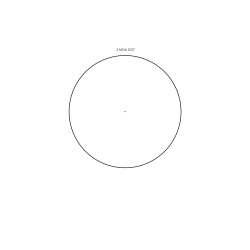 Point rouge Primary SLX-MD-25 micro dot