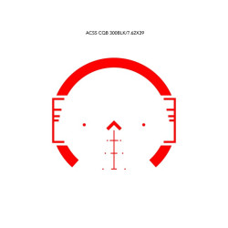 SLx3P 3x Compact Prism Scope ACSS 7.62x39/300BO CQB Gen III primary arms