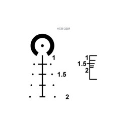 lunette Classic Series™ 6×32 acss 22lr primary arms sfp clx
