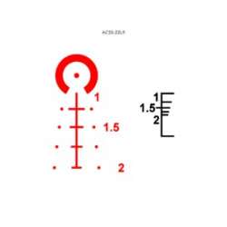 lunette primary arms 1-6X24 FFP aurrora