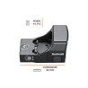 VISEUR POINT-ROUGE BUSHNELL RXS-250 1X25 red dot 4 moa