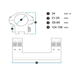monobloc eagle vision infinity diametre 34
