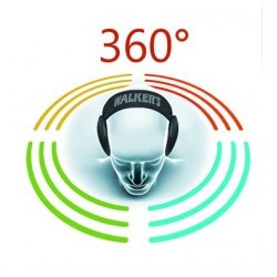 Casque anti-bruit actif 360° WALKER'S 
