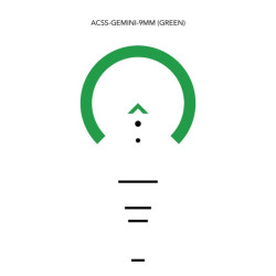 Point rouge Primary SLx 1× MicroPrism ACSS® gemini