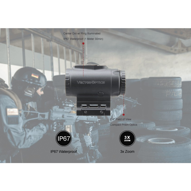 【Vector Optics】Paragon 3x18 Micro Vector Optics Paragon 3x18 Micro (2025) - Armamat