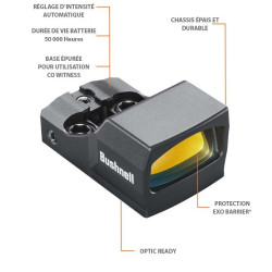 VISEUR POINT-ROUGE BUSHNELL RXu-200 6 moa red dot