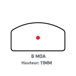 VISEUR POINT-ROUGE BUSHNELL RXu-200 6 moa red dot