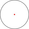 point rouge red dot rt-1 burris 2 moa