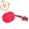 LONGE POLYPROPYLENE 10 M ORANGE HB dog