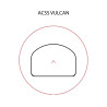 Holosun by primary HE509-RD ACSS® Vulcan Reticle 507C Mounting Plate