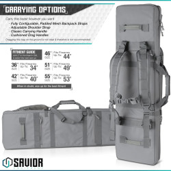 URBAN WARFARE DOUBLE RIFLE BAG GUN SAVIOR EQUIPMENT  vert