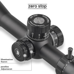 Discovery Optics ED-PRS 5-25x56 Illuminated FFP MIL Zero Stop SF 34mm