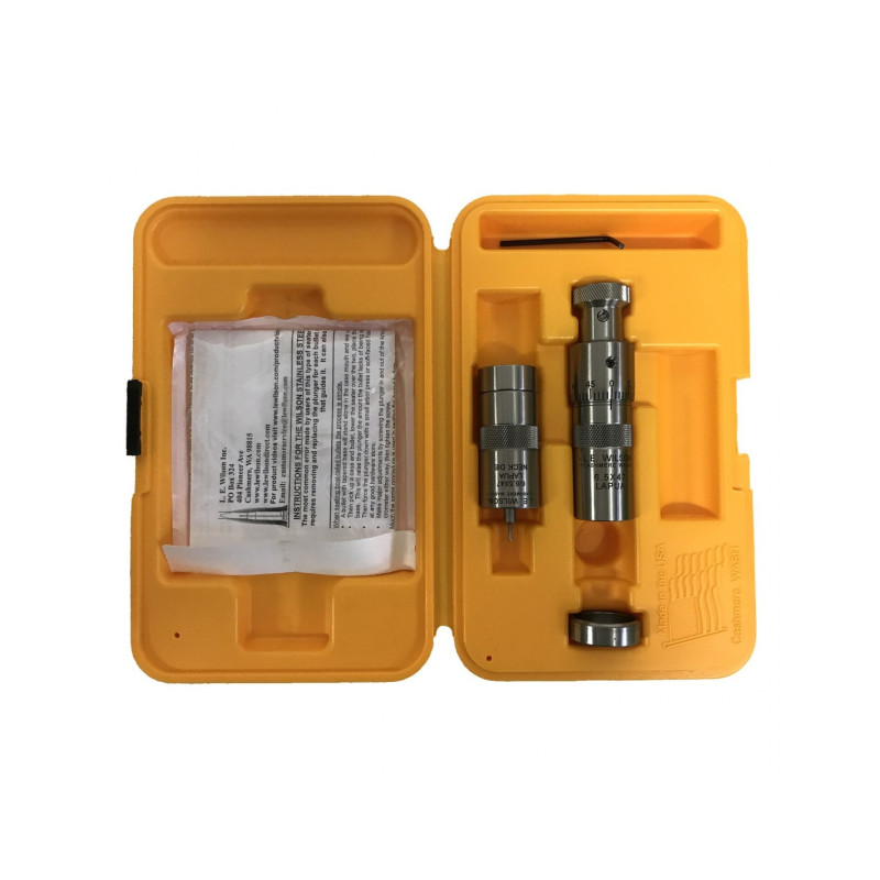 jeux d'outils Le wilson neck kit recalibreur bushing+ siegeur micrometrique