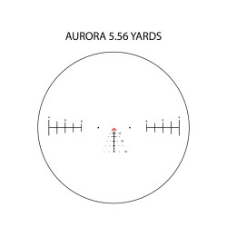 Point rouge Primary SLx 5× MicroPrism ACSS® Aurora® 5.56 Yards Reticle (Red)