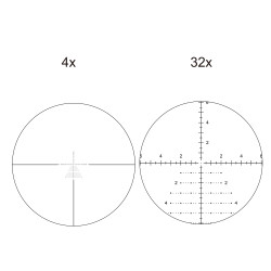 Taurus gen II 4-32x56 ED FFP vector optics