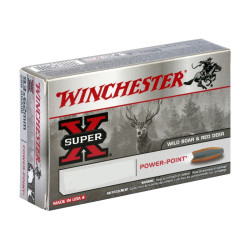 winchester 9.3x62 286gr power point cartouches munitions bte20