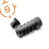 frein de bouche hellfire match .6,5 5/8x24 noir  area419 area 419 Self-Timing Muzzle Brake