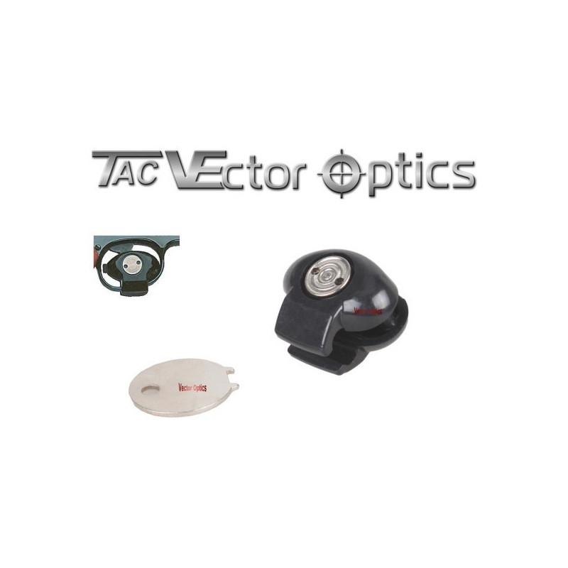 verrou de pontet ABS vector compact clé 2 tenon