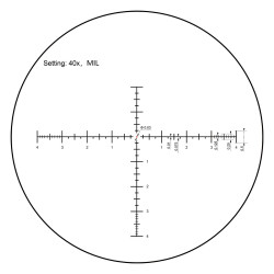 Vector optics Continental x8 6-48x56 ED MIL Tactical Rifle Scope sfp